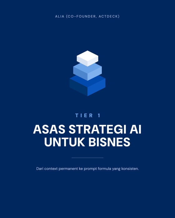 Modul 1 — Strategi AI Untuk Bisnes